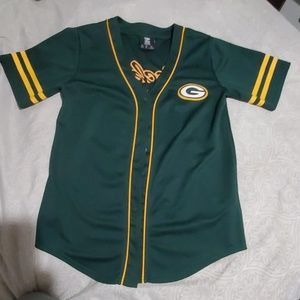 NFL Packers Baseball Jersey